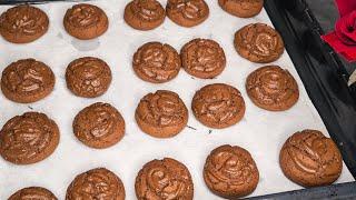 DELICIOUS CHOCOLATE BISCUITS, very soft and very easy (quick recipe in 5 minutes)