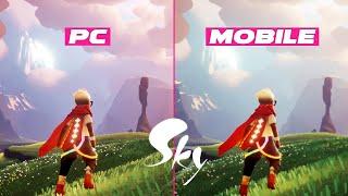 Sky Children of the Light (PC) vs (Mobile) Ultra Graphics Comparison | Sky CotL | Kakdamba