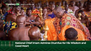 National Chief Imam Admires Otumfuo for His Wisdom and Good Heart