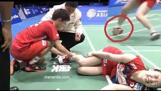 Badminton Arisa Higashino Injury