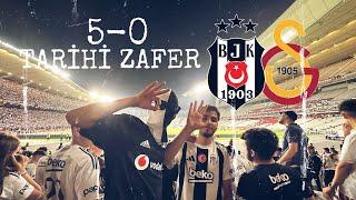 BEŞİKTAŞ TARİH YAZDI | BEŞİKTAŞ GALATASARAY 5-0 STAD VLOG