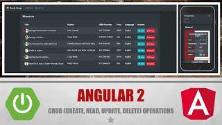 7 - Angular 2 and Spring Boot : HTTP Client PUT, POST and Delete Request Example | Angular 7