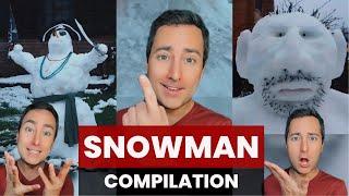 Funny Snowman Compilation | Taylor Nikolai