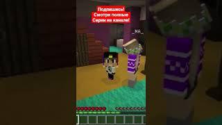 Майнкрафт Дед Мороз и Снегурочка #shorts #minecraft #youtubeshorts #дедморозмайнкрафт #снегурочка