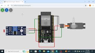 Esp32+Servo motor+Light sensor (LDR) | Wokwi | esp32 | Arduino | Arduino Titan