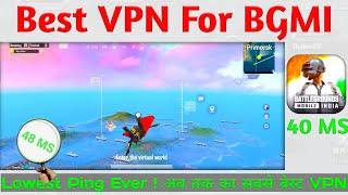 LOWEST BGMI Ping Ever | 40 MS | Best BGMI VPN 2024 | BEST BGMI VPN FOR OUTSIDE INDIA | #BGMI #VPN