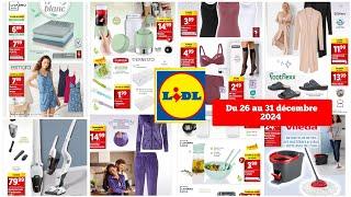  CATALOGUE lidl  Du 26 AU 31 DÉCEMBRE 2024- partie non alimentaires