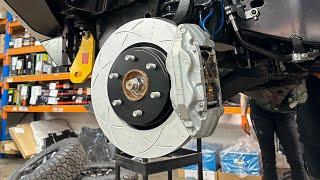 Q&A: Brake upgrade for your 4WD - Slotted rotors? | @MORE4x4_au