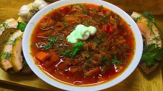 What could be better than borscht made from summer vegetables!#borscht #recipeborscht