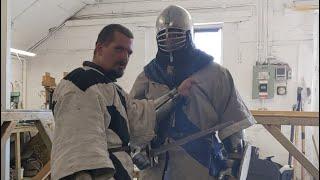 The Tabard as a Gi & Useful Grips - Buhurt Lesson, Daniel Winter - White Company - England 7/8/2022