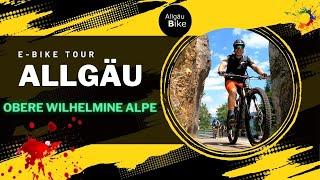 Allgäu Alpe Tour obere Wilhelmine Alpe.