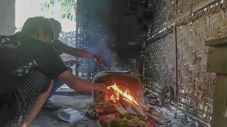 masakan desa |ayam santan pedas||makanan desa