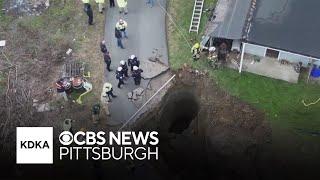 Pennsylvania woman believed to have fallen into sinkhole while searching for cat