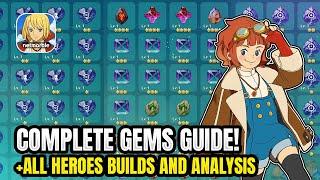 Complete Gems Guide! 25+ Builds and Analysis 【Ni no Kuni: Cross Worlds】