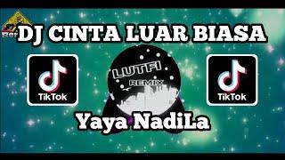 DJ TIKTOK CINTA LUAR BIASA ( Yaya NadiLa ) MIX TERBARU