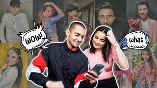 Reacting to DAMNFAM transition video|OMG️|Anirudh Sharma