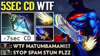 DA FACK SVEN 5s CD STUN!!? Superman PRISM + Aghanim 100% WTF Imba Build Guide Dota 2 Pro Gameplay