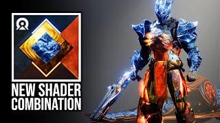 NEW Shader Combination Is AMAZING! YOU NEED TO TRY THIS! - Destiny 2 The Final Shape