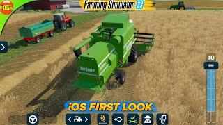 Farming Simulator 23 First Look Gameplay on iPad Pro! fs23