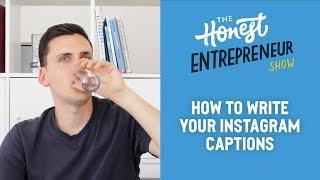 How to Write Instagram Captions