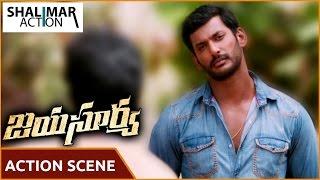 Jayasurya Movie || Vishal Action Scene || Vishal, Kajal Aggarwal || Shalimar Action