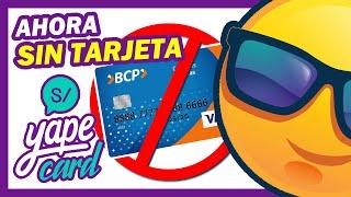  ¿Que es YAPE CARD BCP 2022? | Preguntas Frecuentes | Aplicación para transferir dinero SIN TARJETA