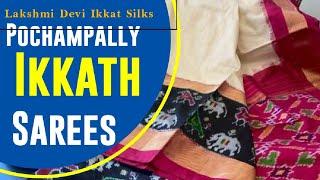 pochampally ikkath pattu sarees #lakshmideviikkatsilks 7569528539 | Lakshmi Devi Ikkat Silks