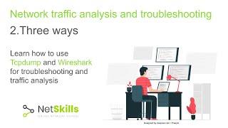 2.Network traffic analysis and troubleshooting. Three ways