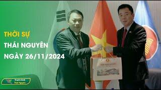 Thời sự Thái Nguyên ngày 26/11/2024