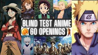 BLIND TEST ANIME - 60 OPENINGS