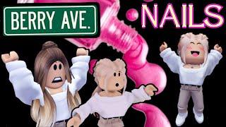 NAIL SALON | BAD DREAM | Roblox Berry Avenue Family Roleplay