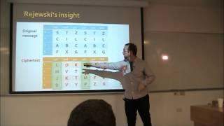Ymir Vigfusson - Alan Turing Enigma Code - Technion Lecture