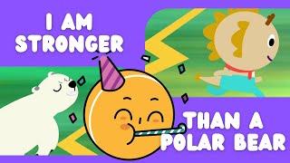I Am Stronger than a Polar Bear | Arctic Animals Song | Comparatives in Songs | Wormhole Learning