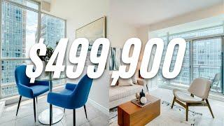 $499,900 TORONTO CONDO TOUR | A look inside a 500 sqft condo with amazing views