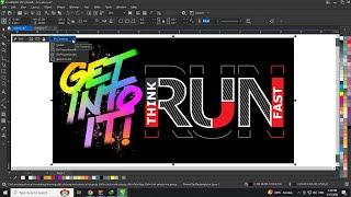 The Art of Unlimited Typography - Coreldraw Tutorial for Beginners - Ahsan Sabri