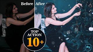 Best Photoshop Actions Free Download - Top 10+ Snow Effect Photoshop Actions Free Download