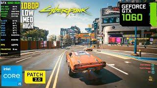 GTX 1060 3GB | Cyberpunk 2077 2.0 - 1080P All Settings | i5 4570 | 16GB Ram