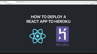 How to: Deploy a create-react-app app to Heroku in under 5 minutes