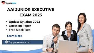 AAI JUNIOR EXECUTIVE mock test: Free Test