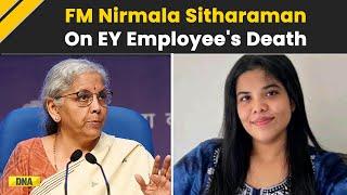 EY Employee Death: 'Unable To Cope' Nirmala Sitharaman's Remarks On Stress Management Sparks Outrage