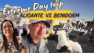 Alicante vs Benidorm Which is best? EXTREME Double Day Trip!