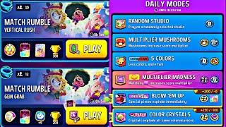 daily modes & rumble | match masters | x5 match masters gameplay