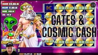 Gates of Olympus & Cosmic Cash Bonus Buys