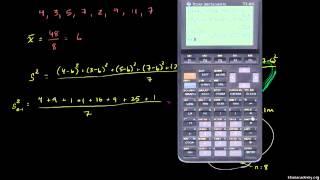 Sample standard deviation and bias