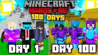 We Survived 100 Days in Minecraft Hardcore!