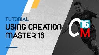 FIFA16: Using Creation Master 16 (Regenerating, Installing Kits...)