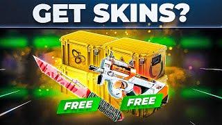 HOW TO GET FREE CSGO CS2 SKINS/CASES IN 2023 (STILL WORKING) | CS 2 FREE SKINS