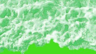 REALISTIC!!! 9 Water Wave Transitions Green Screen || By Green Pedia