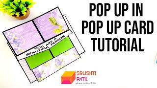 Pop up in pop up Card Tutorial by Srushti Patil