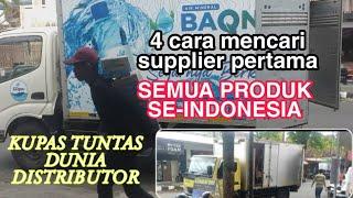 Cara mencari supplier pertama semua produk se-indonesia (Q&A)